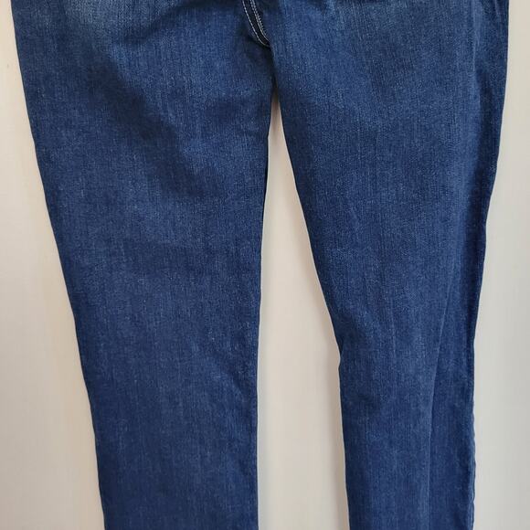 Paige Verdugo Ankle Jeans Queenie Destructed Mid Rise Torn Knee Women 28 - Picture 9 of 13